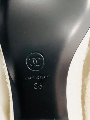 CHANEL Tweed and Patent Calfskin Mary Janes, White/Black - Retail