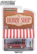 Greenlight Series 15 The Hobby Shop 1983 Dodge Diplomat With Women In Dress Fig