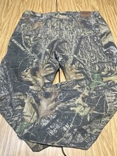 Wrangler Pro Gear Mossy Oak Camo Mens Size 46X32 Zip Fly Hunting Pants PG001MO