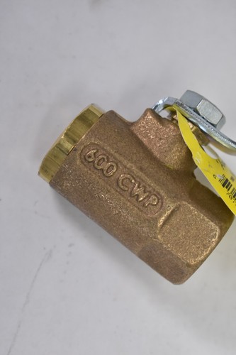 Apollo Valves 1/2" FNPT Bronze Gas Ball Valve Inline 8010301 Genuine OEM - Picture 3 of 7