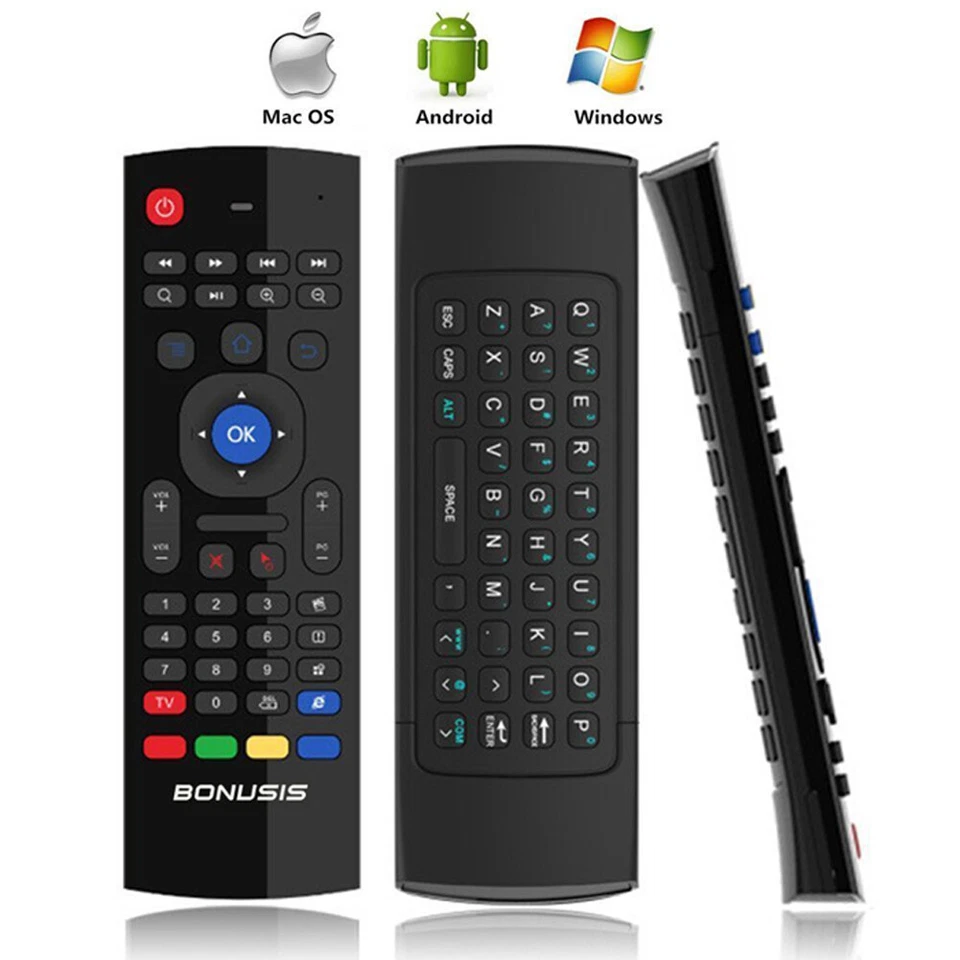 Q97C AirMaus 2.4G Tastatur+Maus IR Fernbedienung passend für Android Mac Windows