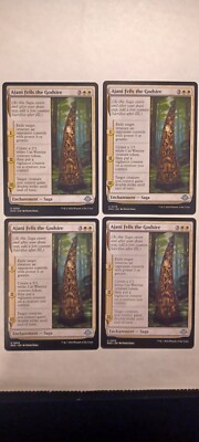 MTG Ajani Fells The Godsire X 4 - Uncommon, NM/M