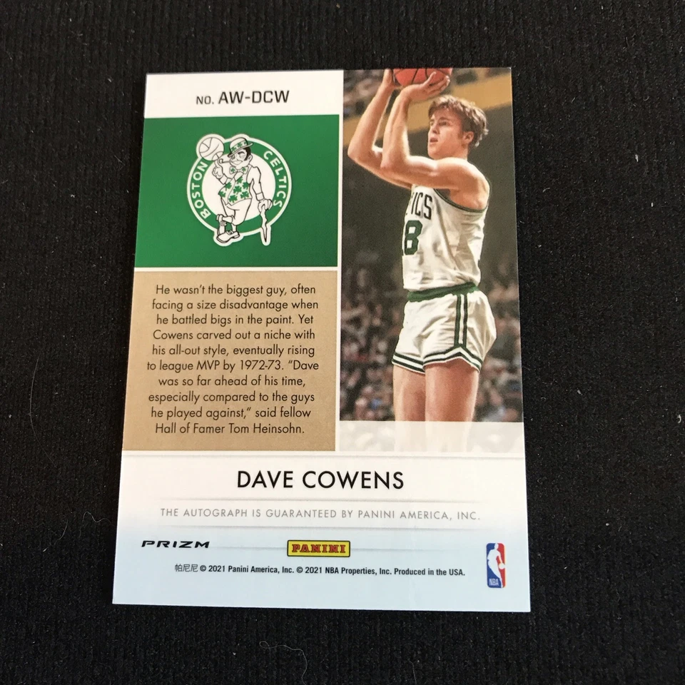Autógrafos ganadores del premio Dave Cowens Aros 2021-22 automáticos #AW-DCW Celtics Foto 2 de 2