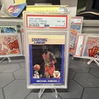 Kenner 1988 Starting Lineup Michael Jordan Chicago Bulls PSA 8 Graded Card