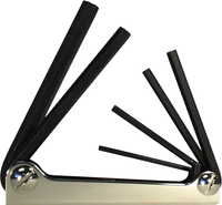 InnensechskantschlüSselsatz, StüCk 6, M1, Schwarz, 6-Teiliges Set (3Mm Bis 10Mm)