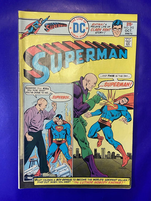 Superman #292 (DC Comics October 1975) Mark Jewelers Var. Nice