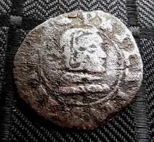 Piraten Münze. Kolonial Spanien.Philipp IV.Portrait. Selten