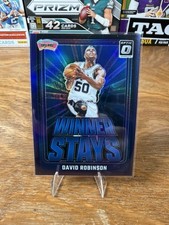 2024-2025 Panini Donruss Optic Winner Stays #15 David Robinson (BLUE)