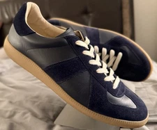 RARE - Oliver Cabell GAT ‘Navy’ 46 EU / 13 US - Leather & Suede - Made In Italy!
