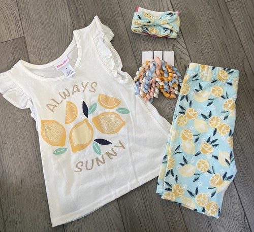 GYMBOREE Little Lass Lot Of 4 Shirt Short Hair Size:5 NEW/NWT