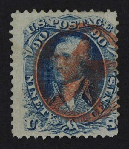 CKStamps: US Stamps Collection Scott#72 90c Washington Used CV$600