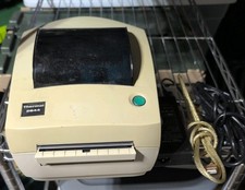 Zebra TLP 2844 Thermal Transfer Label Printer Tested Working with Adaptor Cable