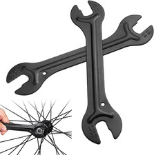 2 PCS Bicycle Cone Spanner Hub Wrench Carbon Steel Axle Hub Cone Wrench 4 Size 1