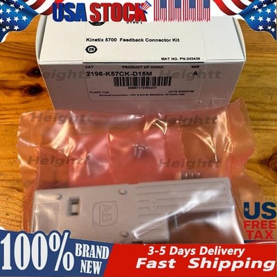AB 2198-K57CK-D15M Kinetix 5700, Motor Feedback connector kit US Free Tax