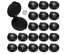 20PCS Mini Fingerprint Ink Stamp Pads Black