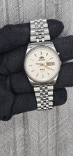 Vintage Orient Crystal 21 Jewels Day/Date Men's Wristwatch