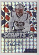 2021 Panini Mosaic Scripts Kyle Van Noy #S-KVN Auto 0p5x