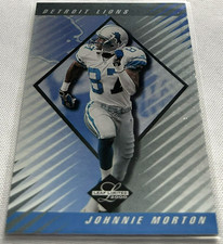 2000 Leaf Limited Football Johnnie Morton Detroit Lions #71 #d 0482/4000