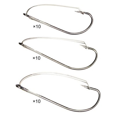Hameçon Decoy Worm 107 Body Guard – Taille 4 Pour Montage Wacky Rig, Lot De 5, Noir