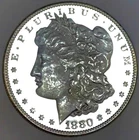 1880/79 O MORGAN ULTRA PROOF LIKE! MS+++++MEGA RARITY! MUST SEE SILVER NR #64101