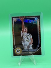 2025-26 Bowman Chrome Reptilian Refractor Taelon Peter RC #BCV-50 Pacers