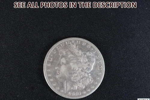 NobleSpirit (JL) 1886 S Morgan Silver Dollar XF Extremely Fine Some Luster