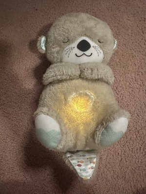 Fisher-Price Soothe 'n Snuggle Otter Portable Plush Sound Machine Lights Motion