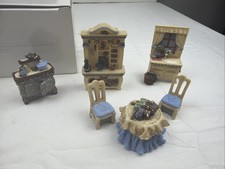Avon Fine Collectibles Victorian Memories Miniature Doll Furniture Stove Kitchen