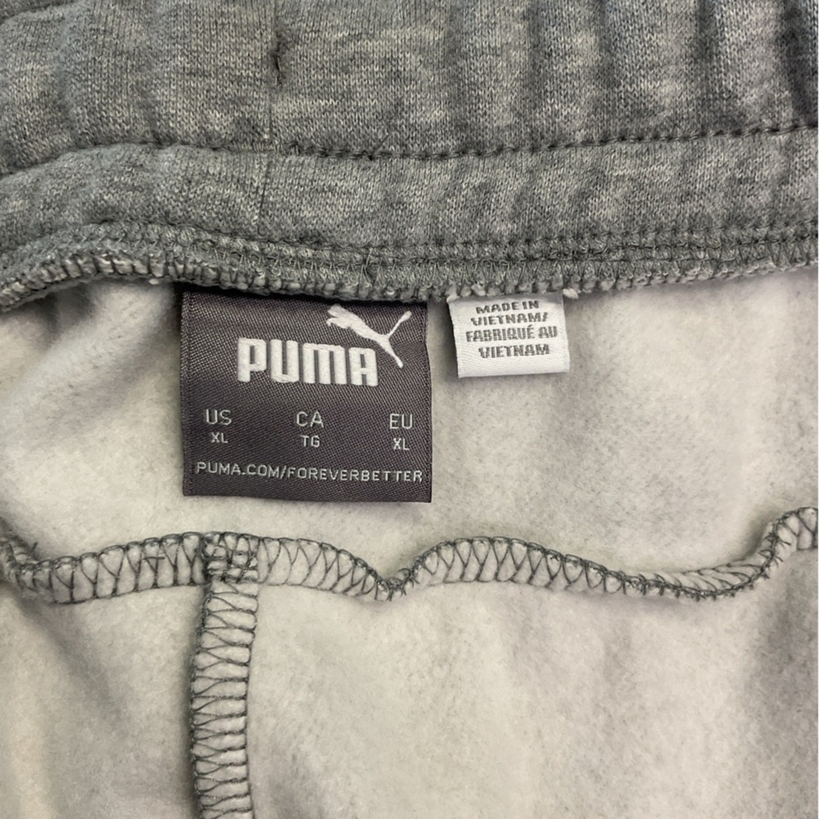Puma Fleece Drawstring Jogger Sweatpants thumbnail 3