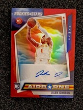 2021 Panini Airborne Signatures Jalen Johnson Rc Auto Silver Prizm #AIR-JJO 