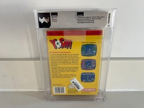 Yoshi (Nintendo NES) WATA 9.6 A+ New Sealed Graded PSA CGC VGA 4-Line Warranty!