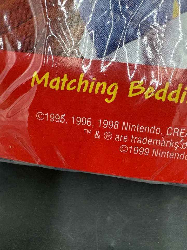 Винтажный комплект постельного белья 1998 Pokémon Twin Size Pokemon НОВЫЙ ЗАПЕЧАТАННЫЙ! - Изображение 3 из 4