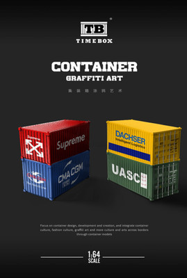 TimeBox 1:64 Logistics Container Diecast Alloy Model - Pick Your Like