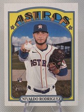 2021 Topps Heritage High Number - Nivaldo Rodriguez #675 (RC)