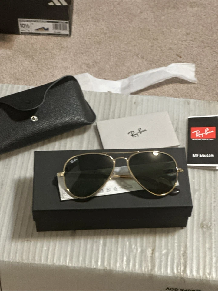Lente Arista Ray-Ban Aviator Max Frame verde Foto 3 de 3