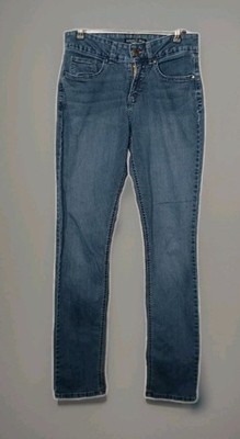 Riders by Lee Jeans Damen Gr 36 W28 Blau Slim Straight Midrise