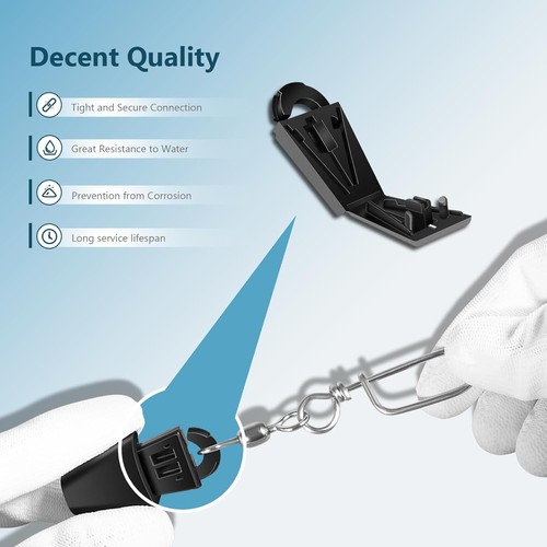 2250141 Line Terminator Downrigger Accessorio Confezione da 2 per Downrigger, Riduci Shock - Foto 5 di 9