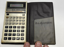 Vintage Casio FX-350 Scientific Calculator Vintage Tested Battery Weak