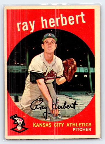 1959 Topps #154 Ray Herbert