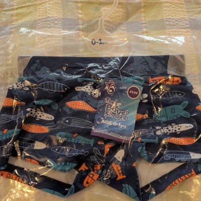KLEINKIND BABY JUNGEN BADESHORTS 0-1 JAHRE NEU