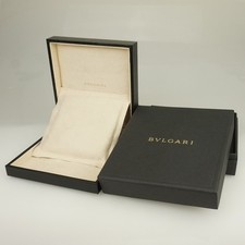 Original Bvlgari Bulgari Etui Leder Box Schmuck Schatulle Uhr Silber Gold RAR!