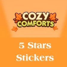Monopoly 5 Stars Stickers - ⚡ FAST and CHEAP ⚡