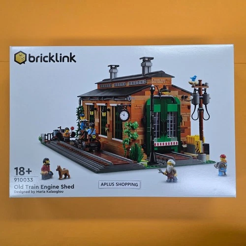 Lego 910033 Old Train Engine Shed 2331pcs SEALED