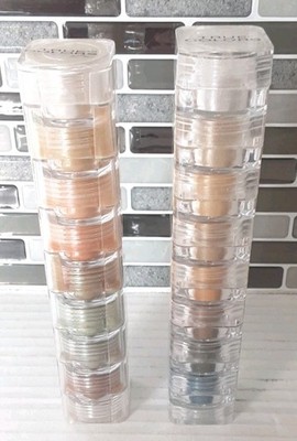 Lot 2 True Colors USA Mineral Makeup 8 Stack - Gold Digger & Havana Sunset 