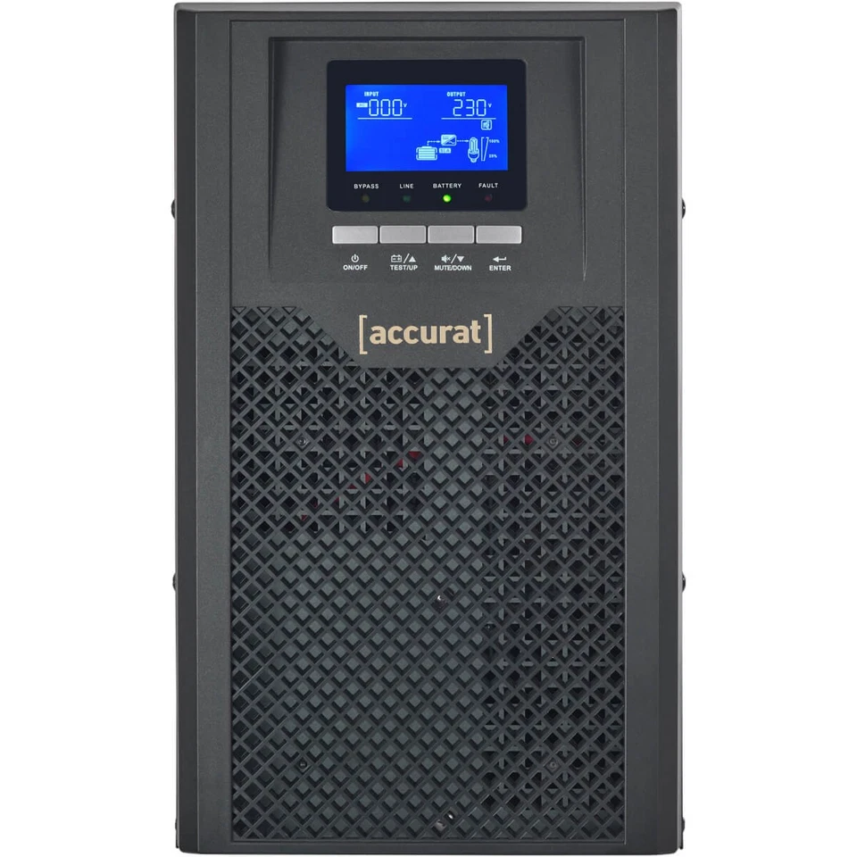 Accurat UPS Guard Online USV System 2000VA 1800W 336Wh 230V reine Sinuswelle UPS - Bild 2 von 4