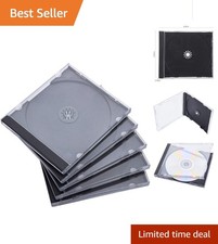 High-Quality 10.4mm CD Jewel Cases - Clear Design for Easy Access  Visibility