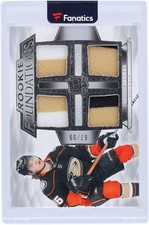 Trevor Zegras Anaheim Ducks 2021-22 Upper Deck The Cup #F-TZ #67/99 Rookie Card