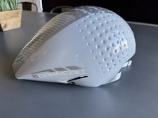 Garneau P-09 Aero Cycling Helmet White Silver Size Small