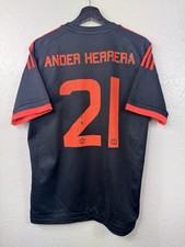 Adidas Manchester United 2015 2016 Tercera Camiseta Ander Herrera Champions League M