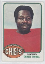 1976 Topps Emmitt Thomas #216 HOF 2f4